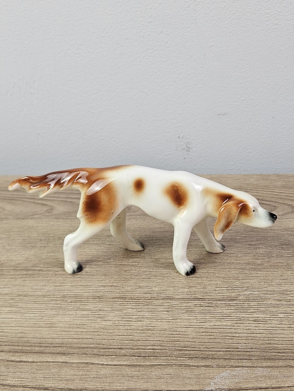 Vintage Norco Germany Pointer Setter Bird Dog Porcelain Figurine